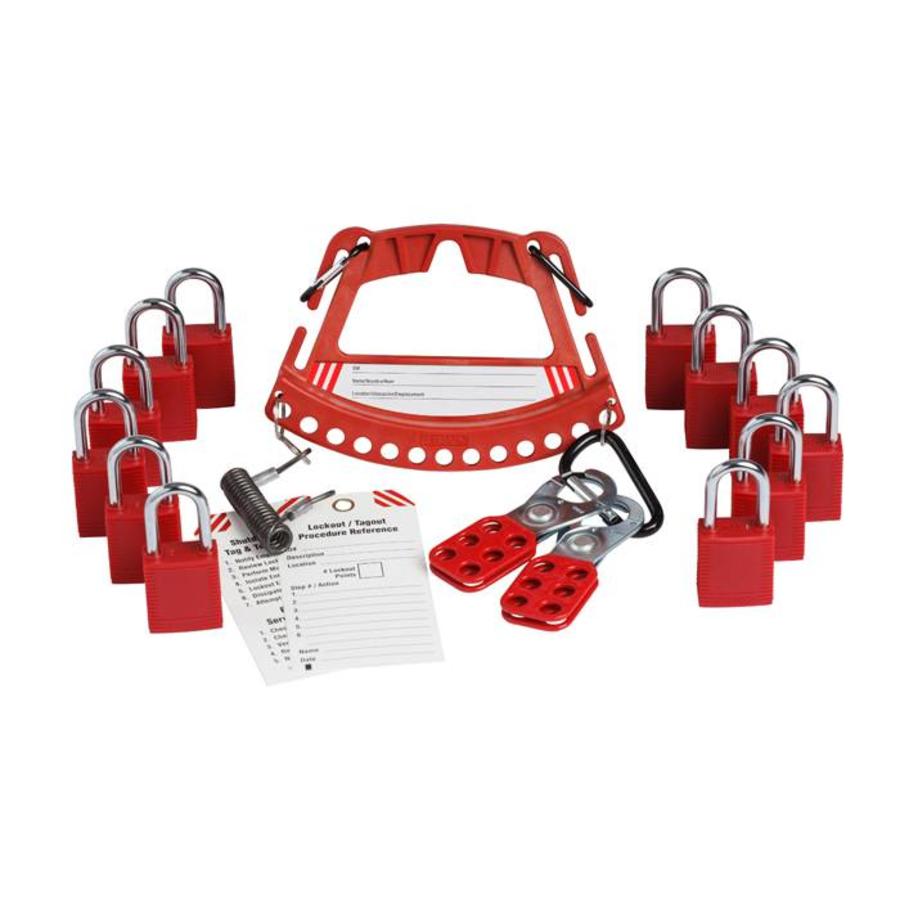 Kit with padlock carrier 148867