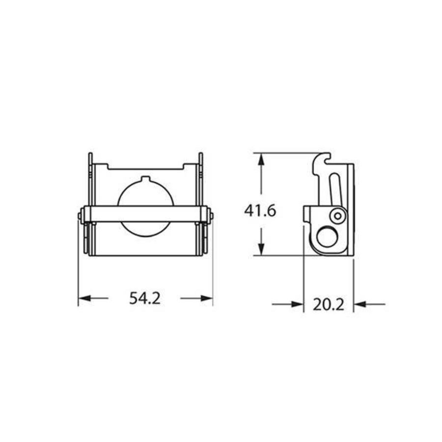 Brady Part: PBL8, 104603, Protection pour bouton-poussoir