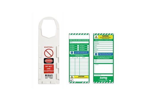 Scafftag scaffolding tags + holders 806755 