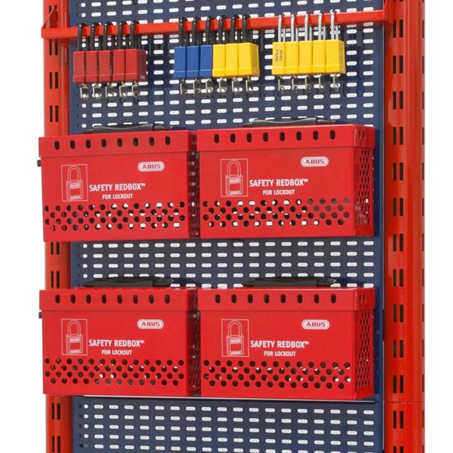 ABUS B835 Safety Redbox Wartungsschutzdepot Vorhängeschloss Schlösser 