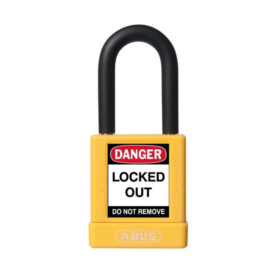 Abus Vinyl Coated Brass Padlock - Total Lockout