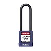Abus Aluminium safety padlock with purple cover 58986 Abus Aluminium safety padlock with purple cover 58986