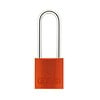 Abus Anodized aluminium safety padlock orange 72/30HB50 ORANGE