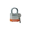 Laminated steel safety padlock orange 814091