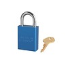 Master Lock Anodized aluminium safety padlock blue S1105BLU