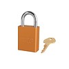 Master Lock Anodized aluminium safety padlock orange S1105ORJ