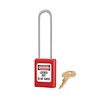 Master Lock Sicherheitsvorhängeschloss rot S33LTRED - S33LTKARED