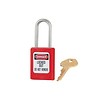 Master Lock Sicherheitsvorhängeschloss rot S33RED - S33KARED