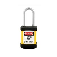 Safety padlock yellow S33YLW - S33KAYLW