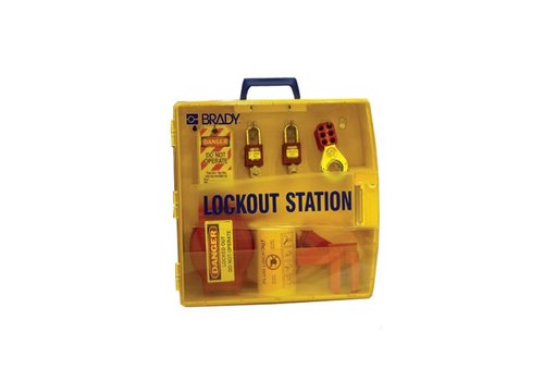 Brady Portable padlock station 811218 - lockout-tagout-shop