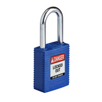 SafeKey nylon safety padlock blue 150251 / 150316