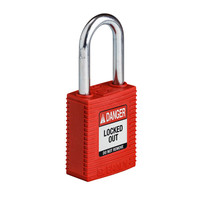 SafeKey nylon safety padlock red 150321 / 150270