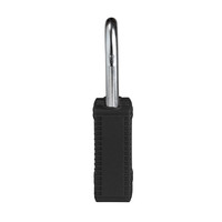 SafeKey nylon Sicherheitsvorhängeschloss schwarz 150234 / 150246