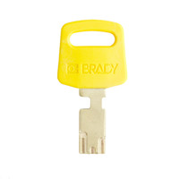 SafeKey nylon safety padlock yellow 150343 / 150225