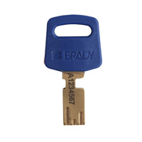 SafeKey nylon safety padlock blue 150251 / 150316