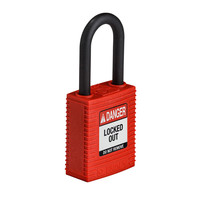 SafeKey nylon safety padlock red 150342 / 150311