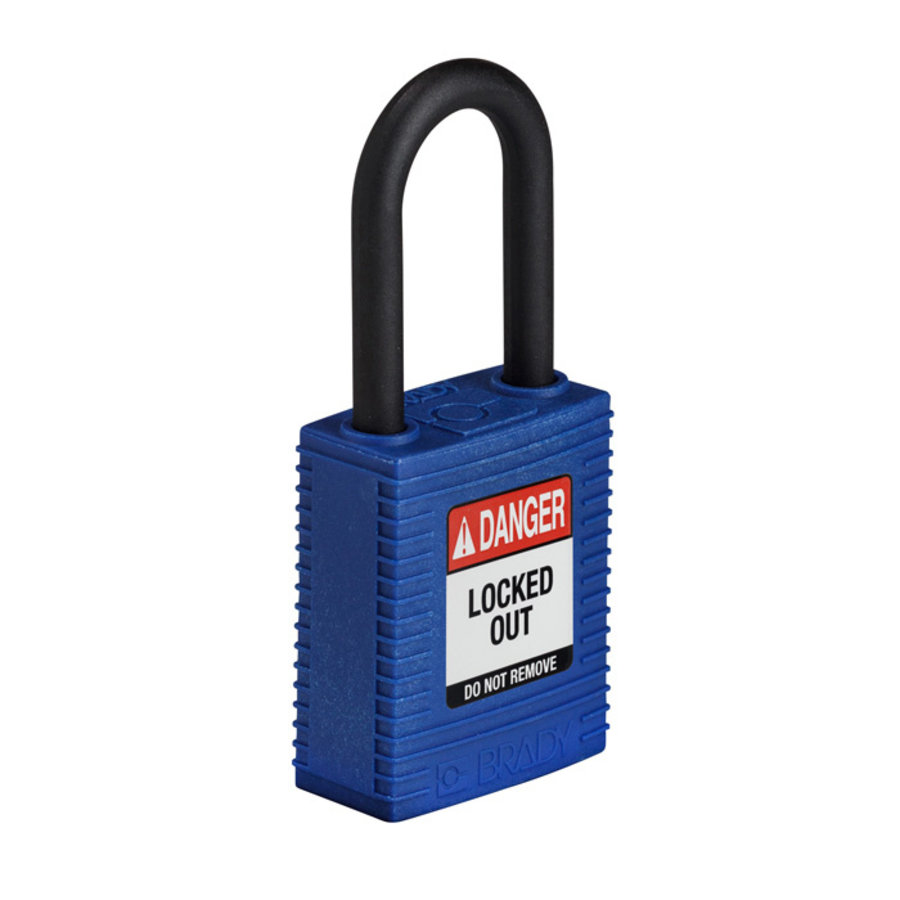 SafeKey nylon veiligheidshangslot blauw 150366 / 150221