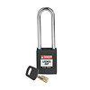 SafeKey nylon Sicherheitsvorhängeschloss schwarz 150274