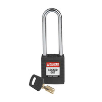 SafeKey nylon safety padlock black 150274
