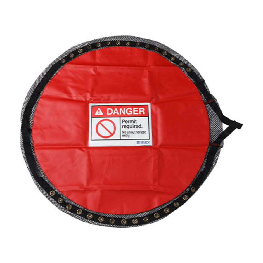 Solid Lockable Cover, Confined Space