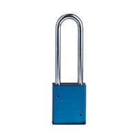 SafeKey Aluminium Sicherheitsvorhängeschloss blau 150241