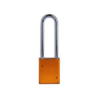 SafeKey aluminium veiligheidshangslot oranje 150306
