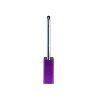 SafeKey Aluminium safety padlock purple 150330