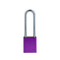 SafeKey Aluminium safety padlock purple 150330