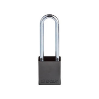 SafeKey Aluminium safety padlock  black 150331