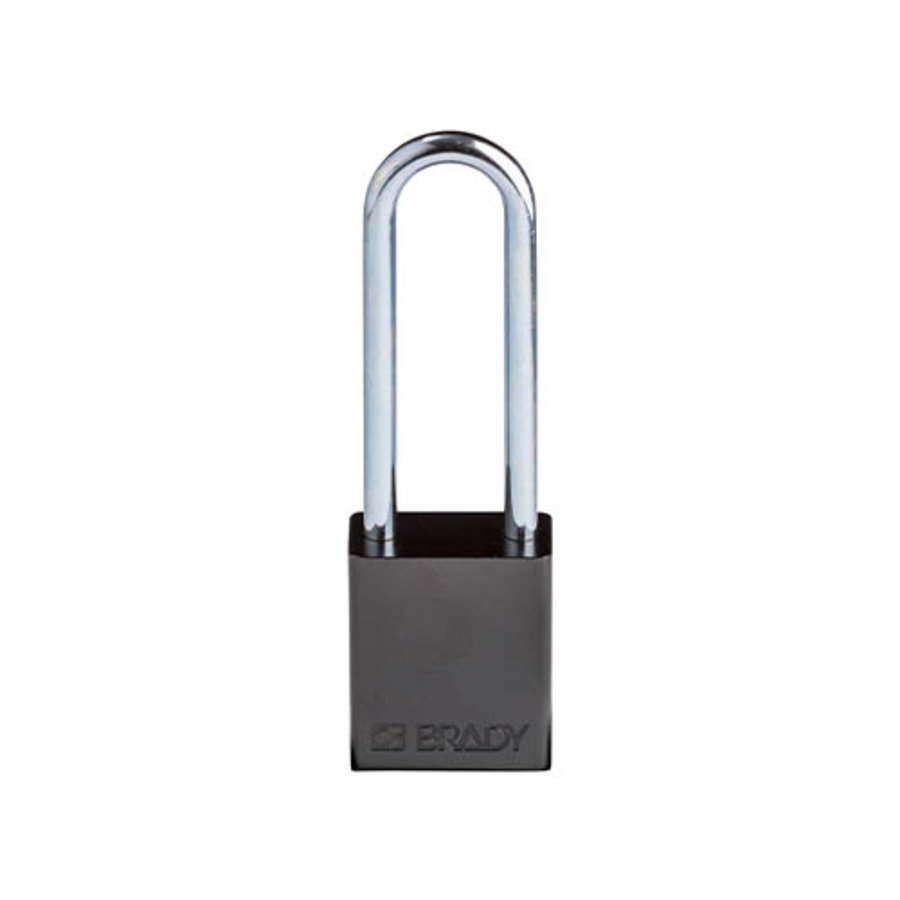 SafeKey Aluminium safety padlock  black 150331