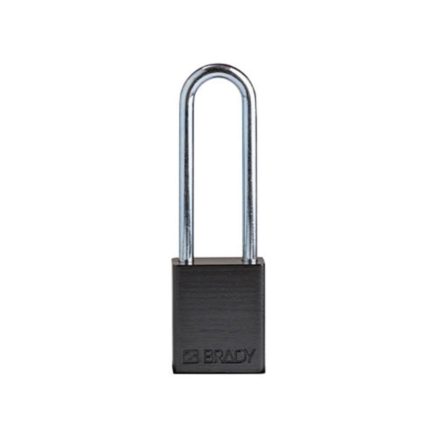 SafeKey Aluminium safety padlock  black 150331