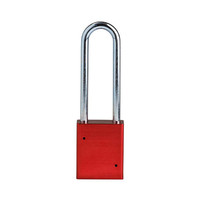 SafeKey aluminium veiligheidshangslot rood 150332