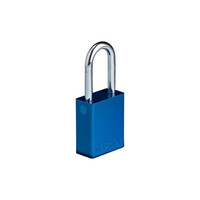 SafeKey Aluminium safety padlock blue 150287