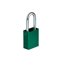 SafeKey Aluminium safety padlock green 150264