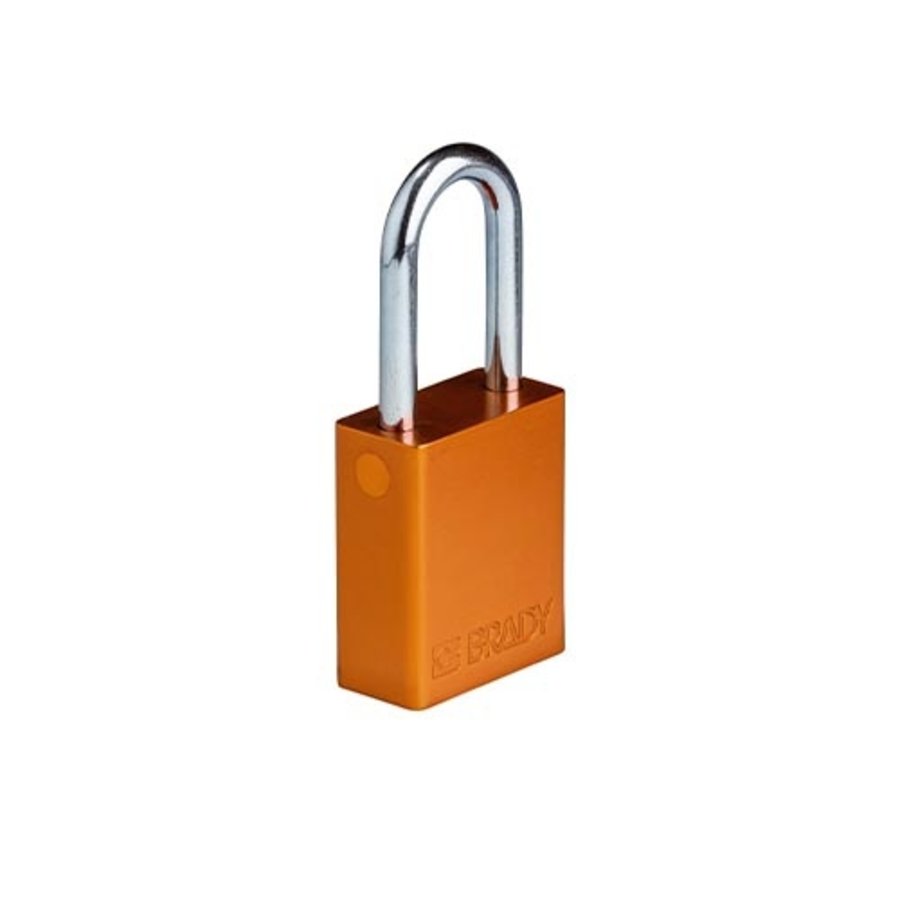 SafeKey Aluminium safety padlock Orange 150263