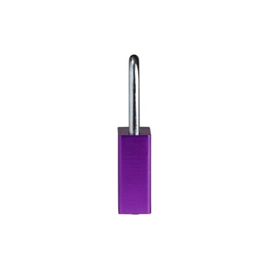 SafeKey Aluminium safety padlock Purple 150333