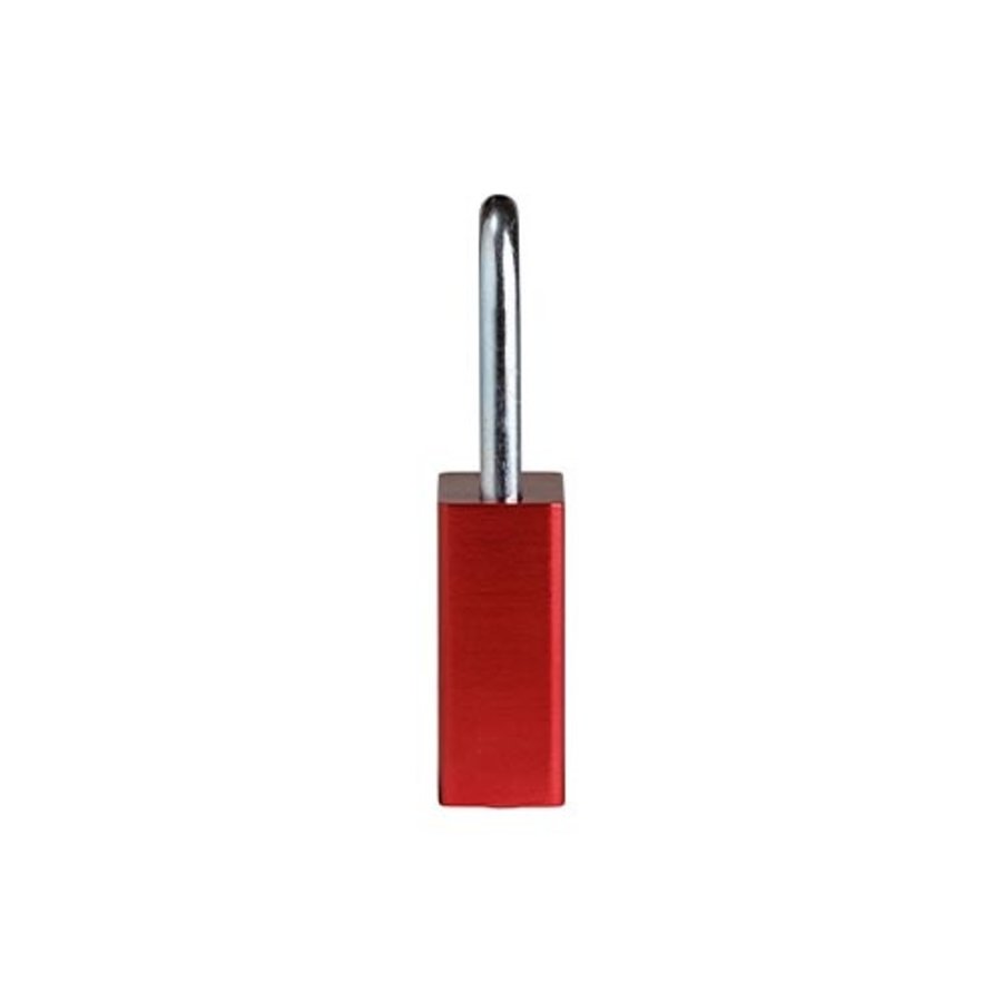 SafeKey Aluminium safety padlock Red 150307