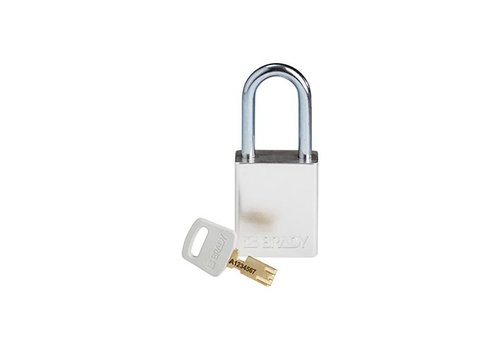 SafeKey Aluminium Sicherheitsvorhängeschloss Silber 150242 