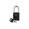 SafeKey aluminium veiligheidshangslot zwart 150243