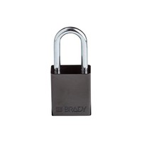 SafeKey Aluminium Sicherheitsvorhängeschloss Schwarz 150243