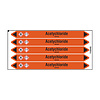 Brady Pipe markers: Acetychloride | Dutch | Acids