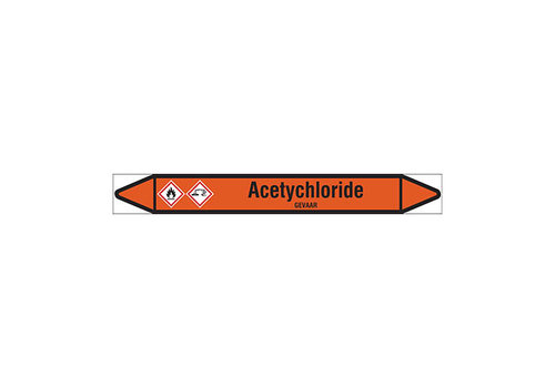 Leidingmerkers: Acetychloride | Nederlands | Zuren 