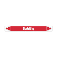 Pipe markers: Bluswater | Dutch | Blusleiding