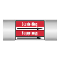 Leidingmerkers: Bluswater | Nederlands | Blusleiding