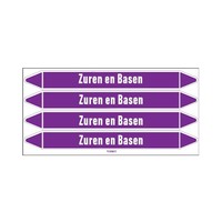 Rohrmarkierer: Afvoer (zuur) | Niederländisch | Säuren und Laugen