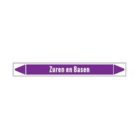 Pipe markers: Geregeneerd zuur  | Dutch | Acids and Alkalis