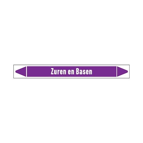 Leidingmerkers: Zure oplossing  | Nederlands | Zuren en basen 