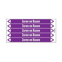 Leidingmerkers: Zure oplossing | Nederlands | Zuren en basen