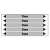 Brady Leidingmerkers: stoom 0,5 bar | Nederlands | Stoom