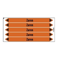 Pipe markers: Ijzerchloride | Dutch | Acids